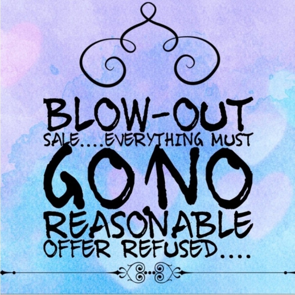 CLOSET CLEAN OUT SALE!